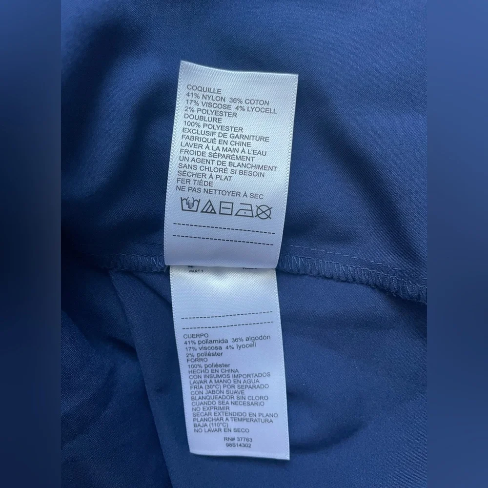 Laundry By Shelli Segal Los Angeles Blue Mid Dress Size 6 - Picture 11 of 12